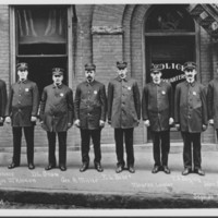 The  Police Force. Bellows Falls, VT. 9/30/1913