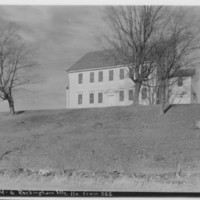 Rockingham Meeting house - Front View.