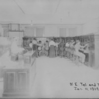 Telephone Service: Switchboard and Operators. 1/11/1914.