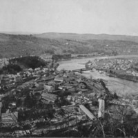 Bellows Fall, VT. Center to North.