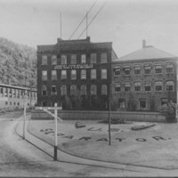 Vermont Farm Machine Company. Artist&#039;s Sketch of Plant: Front View.