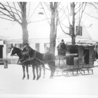 Meat Delivery Sled. Saxtons River, VT.