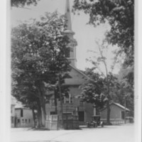 Congregational Church and Band Stand.