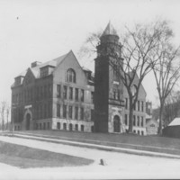 Third High School Building. School Street.