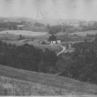 View: Across Williams River to Parker Hill area.