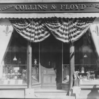 Store: Collins &amp; Floyd, Jewelers. Early 1900&#039;s.