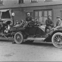 Garage: Gates. With Early Service Truck.