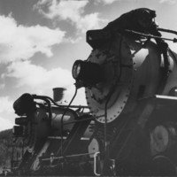 Two Locomotives, now Museum Exhibits. Steamtown.