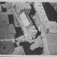 Bellows Falls Square. About 1926. From aircraft.