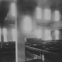 Rockingham Meeting House - Interior.