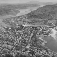 Bellows Falls, VT. From aircraft. 1940.