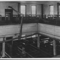 Rockingham Meeting House - Interior.