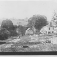 Rockingham Village: Street. Looking North.