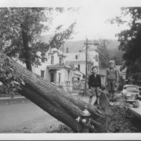 Hurricane: 9/21/1938: Henry Street. Bellows Falls, VT.