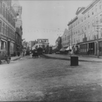 Bellows Falls: The Square from South End.