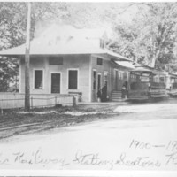 Trolley Station. Saxtons River, VT.