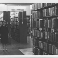 Library Addition Dedication: Roma Switzer in Stacks