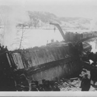 Wreck: Rutland R.R. Rockingham, VT. 3/13/1920.