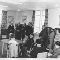 Library Addition Dedication: Trustees.