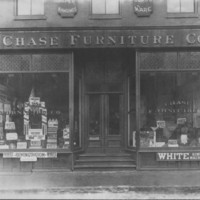 Store: Chase Furniture Company. Bellows Falls, VT. Prior to 1912.