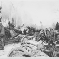 Wreck: Rutland R.R. Rockingham, VT. 3/13/1920.