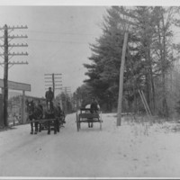 Rockingham Road. Horse Traffic