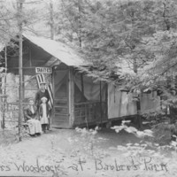 Barber Park: Arthur Woodcock Camp.