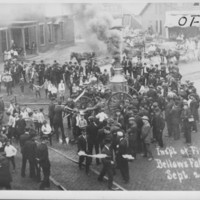 Steam Pumper. B.F.F.D. Inspection. 9/25/1908