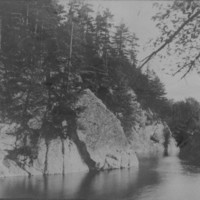 Saxtons River. Near Westminster St. Bridge.