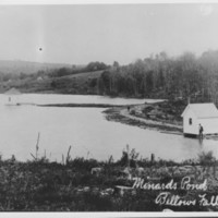 Minard&#039;s Pond Reservoir from 1848