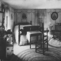 Bedroom Typical of 1918. H.M. Bates.