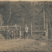 Minard&#039;s Pond Road. Gate. The Kidders.