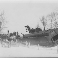 Wreck: Rutland R.R. Rockingham, VT. 3/13/1920.