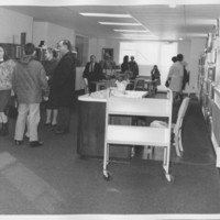 Library Addition Dedication: Visitors in Children&#039;s Room