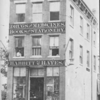 Store: Babbitt &amp; Hayes Drug Store. 1880.