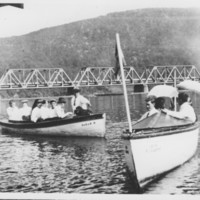 Boats and Members. Bellows Falls Boat Club.