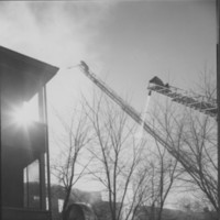 Fire: Rockingham Street. Bellows Falls, VT. 4/17/77.