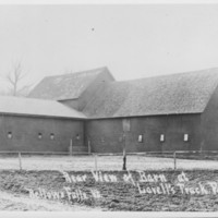 Lovell Farm, Etc.: Barns, Rear View.