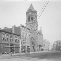 First Town Hall. Bellows Falls, Vt.