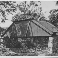 Bridge: Basin Farm. Queenspost Truss Bridge.