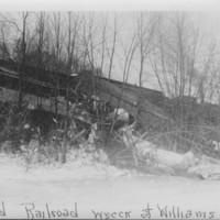 Wreck: Rutland R.R. Rockingham, VT. 3/13/1920.