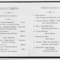 St. Agnes Hall Program Content. 6/17/1880