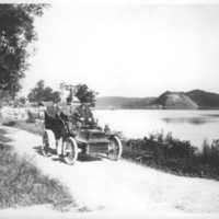 An Early Automobile.