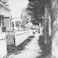 Saxtons River: Street and Sidewalk.