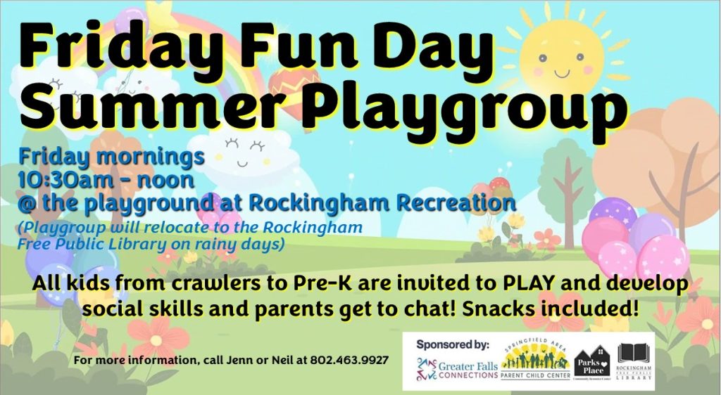 Summer Friday Playgroup